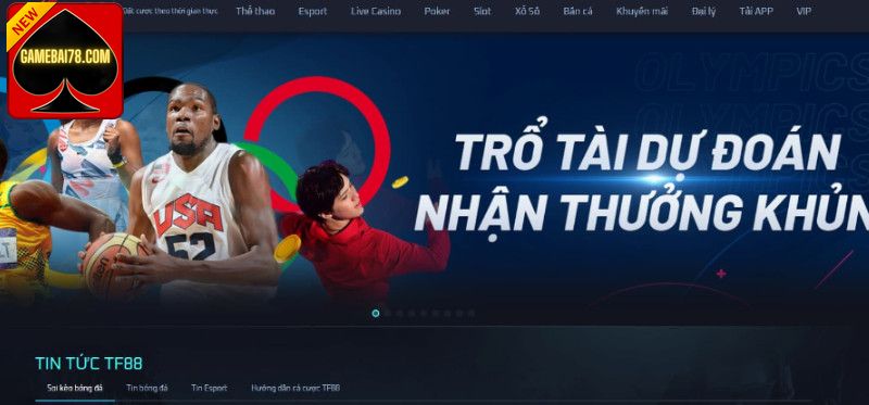 Cá Cược Thể Thao Tại Nhà Cái Tf88