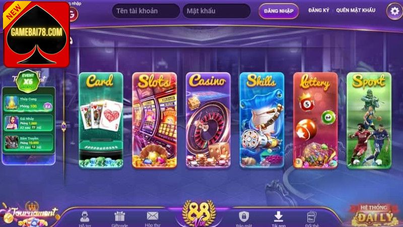 Chơi gì tại cổng game R88vin và Ricwin?