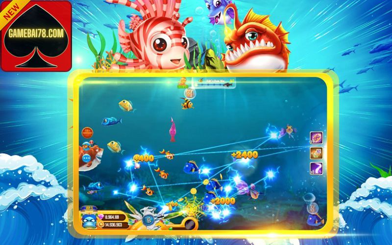 Giao Diện Thiết Kế Sân Game Bắn Cá H5