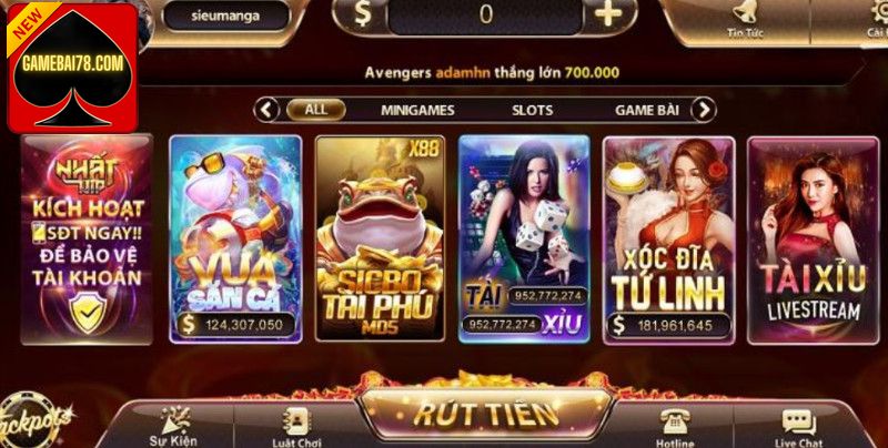 Kho game tại Nhatvip