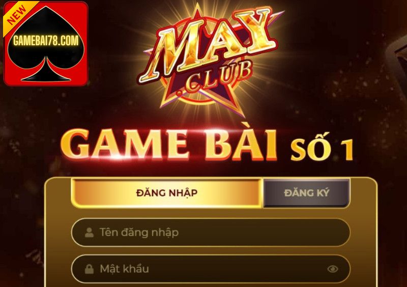 May Club với giao diện màu đỏ bắt mắt