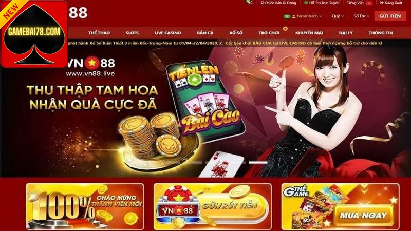 So Sánh Nhà Cái Vn88 Club Với Vpay88 Về Giao Diện Sảnh Chơi