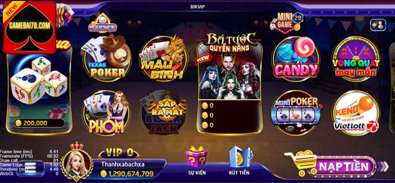 So Sánh Rikvip Club Với Rio66 Về Kho Game