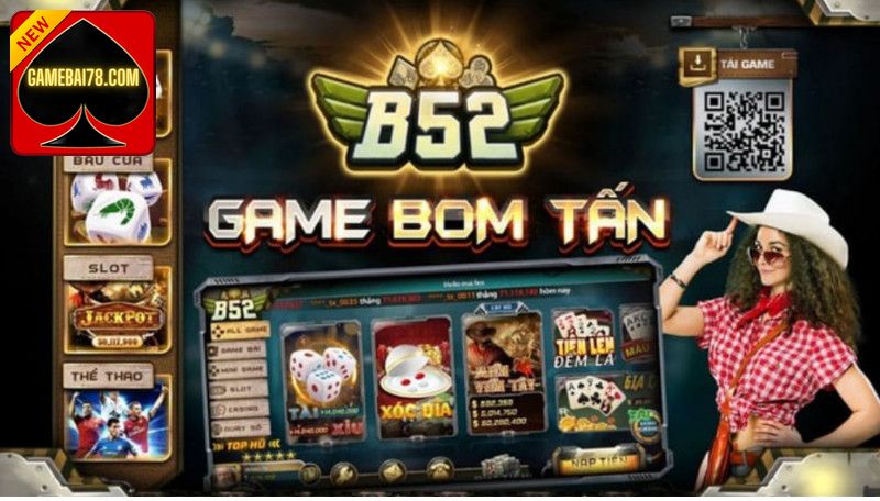 Game bài đổi thưởng nạp bằng SMS của nhà cái B52 CLub