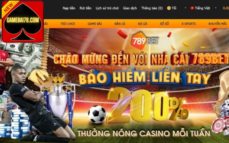 Giao Diện Nhà Cái 789bet