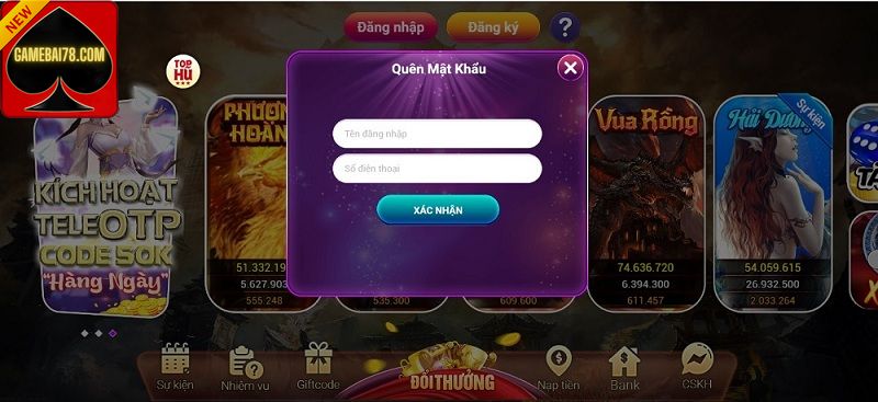 Hướng Dẫn Các Thao Tác Tại Cổng Game 9Fun Club