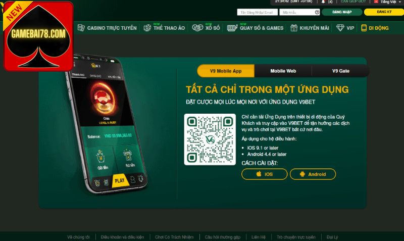 Mức độ bảo mật của V9bet tốt