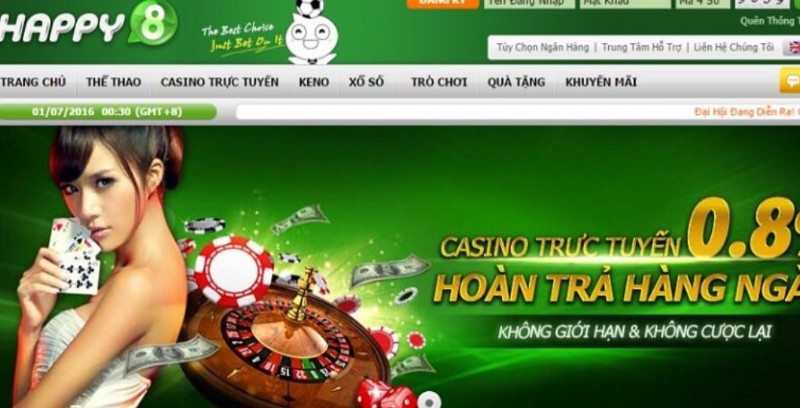 Tìm Hiểu Về Casino Trực Tuyến Của Happy8