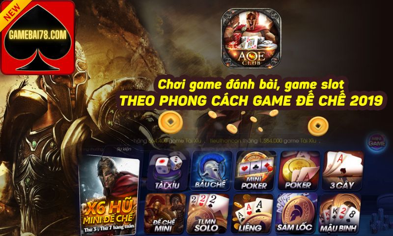 Tổng quan về cổng game AOE Club