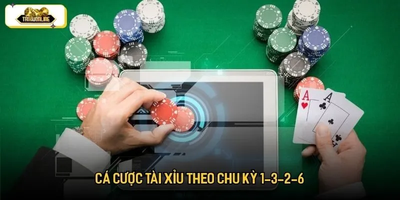 Cá cược tài xỉu theo chu kỳ 1-3-2-6 Cá cược tài xỉu theo chu kỳ 1-3-2-6