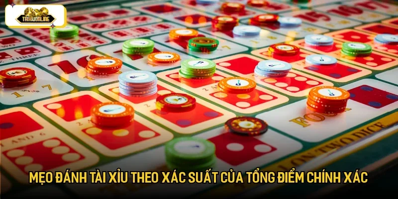 Cơ hội thắng tổng điểm cụ thể bằng mẹo đánh tài xỉu theo xác suất Cơ hội thắng tổng điểm cụ thể bằng mẹo đánh tài xỉu theo xác suất
