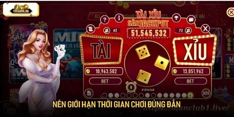 Nên giới hạn thời gian chơi đúng đắn Nên giới hạn thời gian chơi đúng đắn