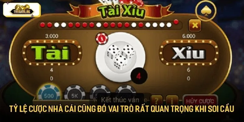 Tỷ lệ cược nhà cái cũng đó vai trò rất quan trọng khi soi cầu Tỷ lệ cược nhà cái cũng đó vai trò rất quan trọng khi soi cầu